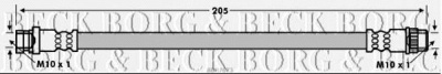 BORG & BECK bbh7673 -  Тормозной шланг
